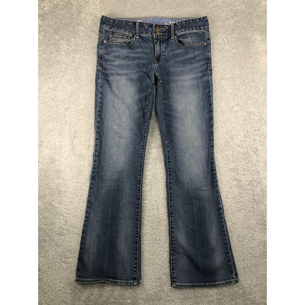Gap 1969 Jeans Womens 8a (32x29.5) Blue Perfect Boot Denim